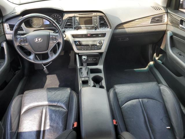 5NPE34AF0FH042963 - 2015 HYUNDAI SONATA SPORT BLACK photo 8