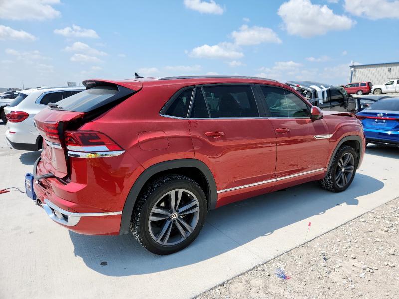 1V2ME2CA1MC240664 - 2021 VOLKSWAGEN ATLAS CROS SE RED photo 3