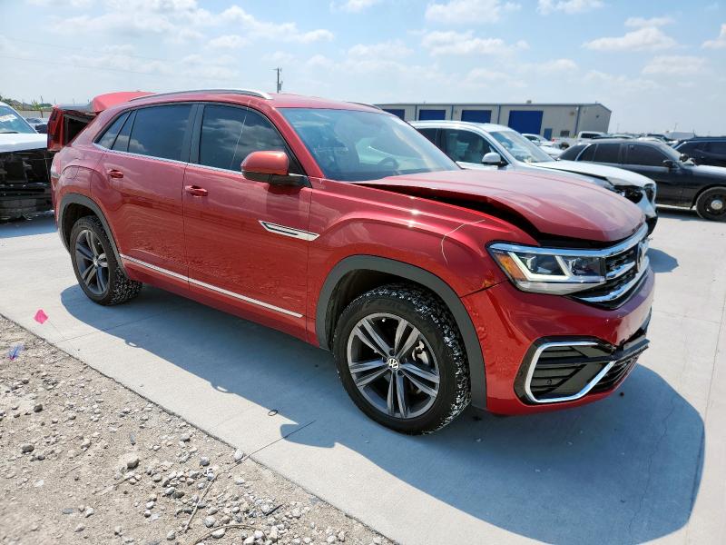 1V2ME2CA1MC240664 - 2021 VOLKSWAGEN ATLAS CROS SE RED photo 4