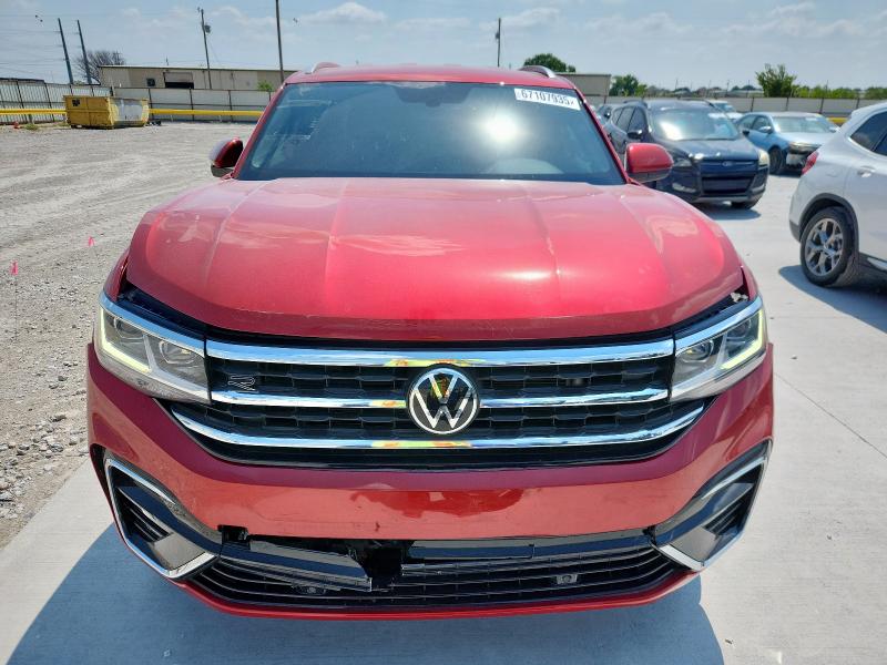 1V2ME2CA1MC240664 - 2021 VOLKSWAGEN ATLAS CROS SE RED photo 5