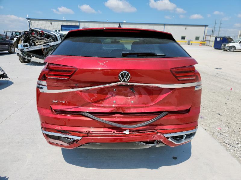 1V2ME2CA1MC240664 - 2021 VOLKSWAGEN ATLAS CROS SE RED photo 6