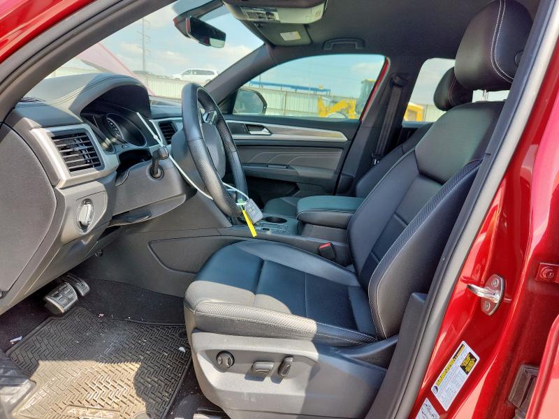 1V2ME2CA1MC240664 - 2021 VOLKSWAGEN ATLAS CROS SE RED photo 7