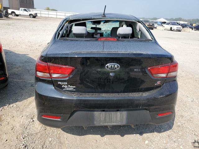 3KPA24AD0LE334676 - 2020 KIA RIO LX BLACK photo 6