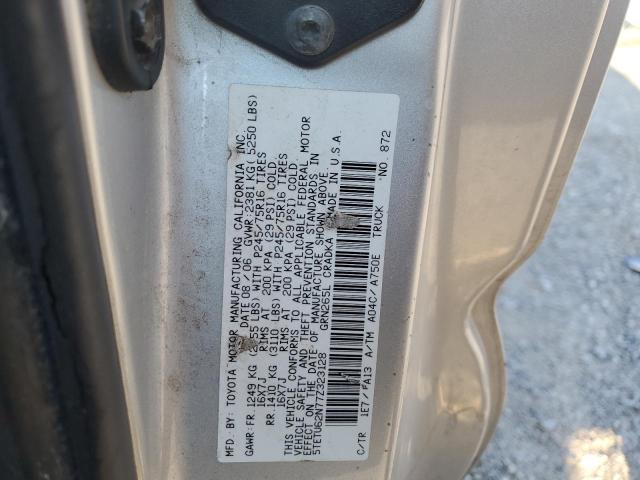 5TETU62N77Z323128 - 2007 TOYOTA TACOMA PRERUNNER ACCESS CAB SILVER photo 13