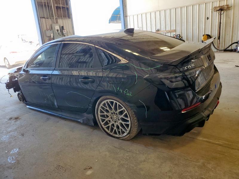 2HGFE2F24NH522666 - 2022 HONDA CIVIC LX BLACK photo 2