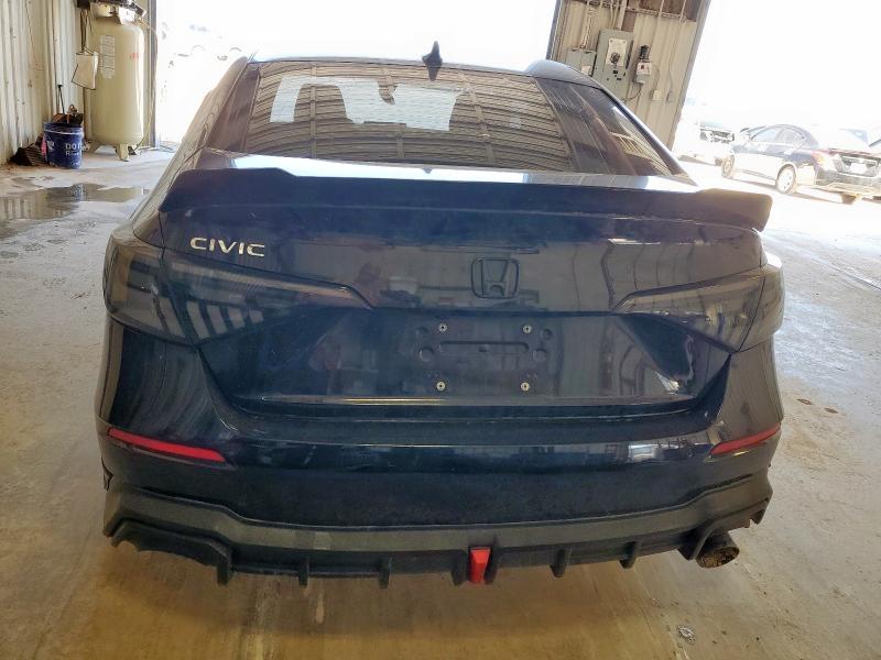 2HGFE2F24NH522666 - 2022 HONDA CIVIC LX BLACK photo 6