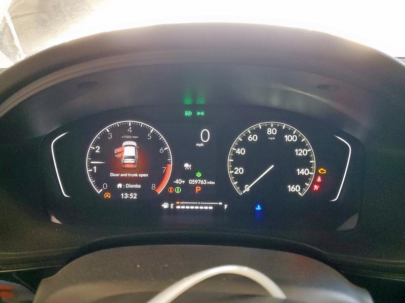 2HGFE2F24NH522666 - 2022 HONDA CIVIC LX BLACK photo 9