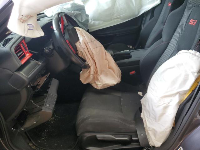2HGFC1E53KH701191 - 2019 HONDA CIVIC SI GRAY photo 7
