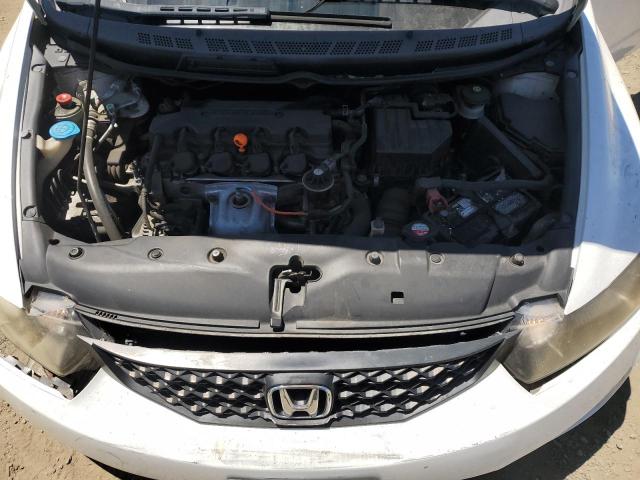 2HGFG12979H529611 - 2009 HONDA CIVIC EXL WHITE photo 11