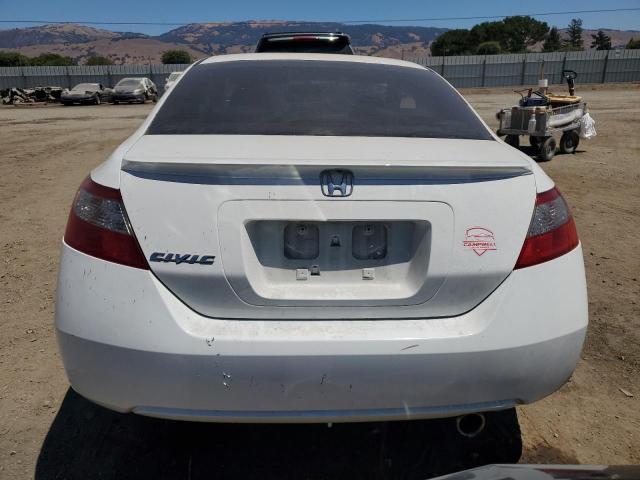 2HGFG12979H529611 - 2009 HONDA CIVIC EXL WHITE photo 6