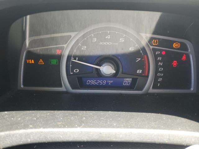 2HGFG12979H529611 - 2009 HONDA CIVIC EXL WHITE photo 9