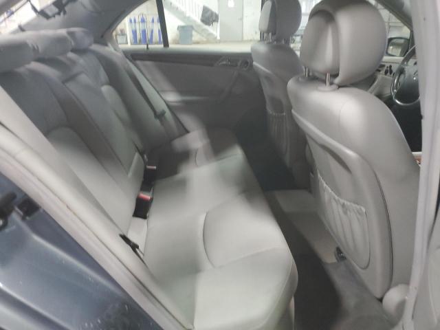 WDBRF92H46F767531 - 2006 MERCEDES-BENZ C 280 4MATIC GRAY photo 10