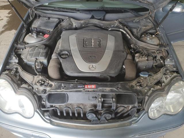 WDBRF92H46F767531 - 2006 MERCEDES-BENZ C 280 4MATIC GRAY photo 11