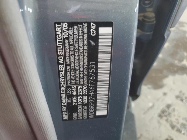 WDBRF92H46F767531 - 2006 MERCEDES-BENZ C 280 4MATIC GRAY photo 12