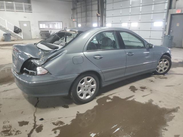 WDBRF92H46F767531 - 2006 MERCEDES-BENZ C 280 4MATIC GRAY photo 3