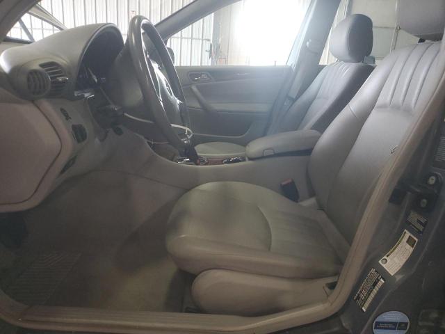 WDBRF92H46F767531 - 2006 MERCEDES-BENZ C 280 4MATIC GRAY photo 7