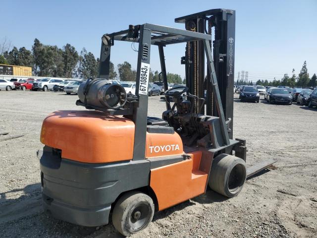 60174 - 2010 TOYOTA FORKLIFT برتقالي صورة 4