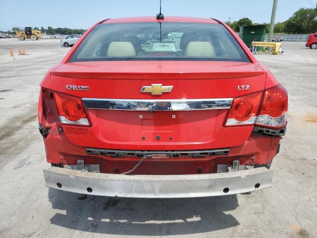 1G1PG5SB3F7145113 - 2015 CHEVROLET CRUZE LTZ RED photo 6