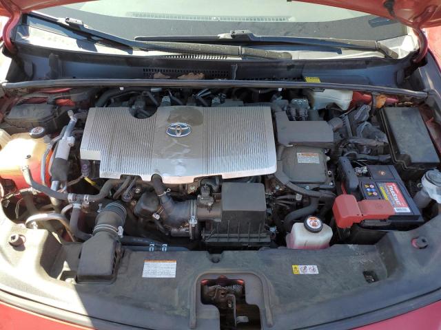 JTDKARFP6H3011836 - 2017 TOYOTA PRIUS PRIM Қызыл фото 11