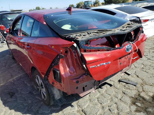 JTDKARFP6H3011836 - 2017 TOYOTA PRIUS PRIM Қызыл фото 2