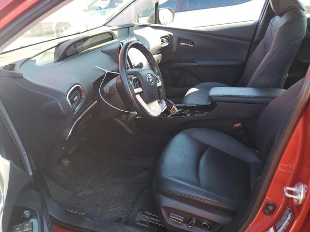 JTDKARFP6H3011836 - 2017 TOYOTA PRIUS PRIM Қызыл фото 7