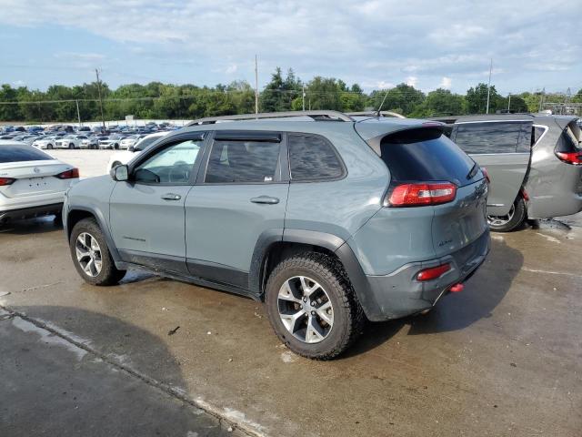 1C4PJMBB9EW142126 - 2014 JEEP CHEROKEE TRAILHAWK GRAY photo 2