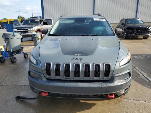1C4PJMBB9EW142126 - 2014 JEEP CHEROKEE TRAILHAWK GRAY photo 5