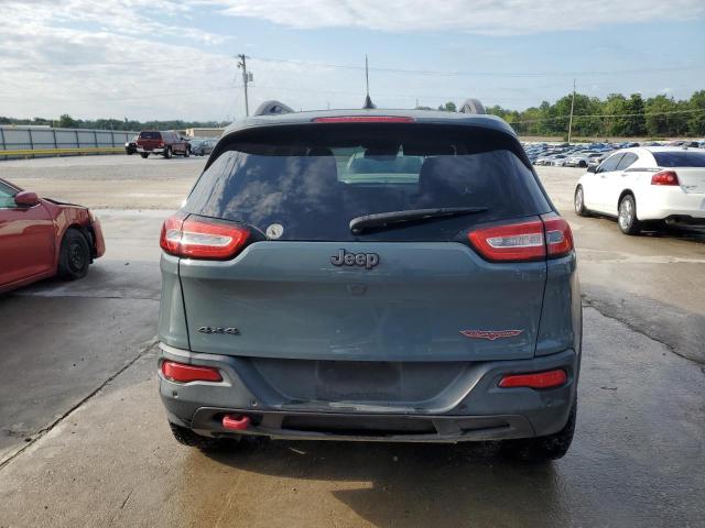 1C4PJMBB9EW142126 - 2014 JEEP CHEROKEE TRAILHAWK GRAY photo 6