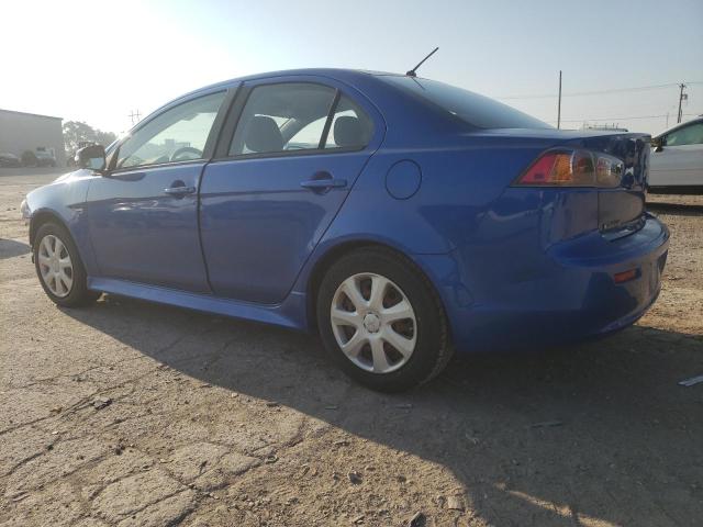 JA32U2FU1FU026061 - 2015 MITSUBISHI LANCER ES BLUE photo 2