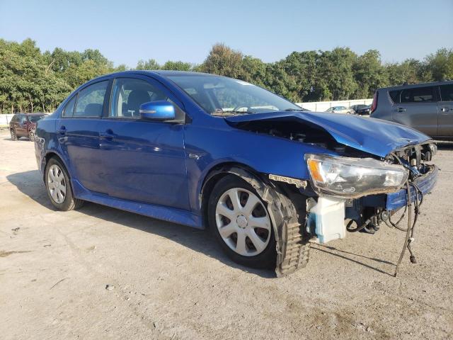 JA32U2FU1FU026061 - 2015 MITSUBISHI LANCER ES BLUE photo 4