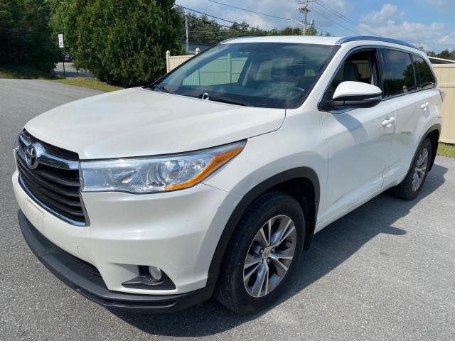 5TDJKRFH1ES021833 - 2014 TOYOTA HIGHLANDER XLE Ağ foto 1