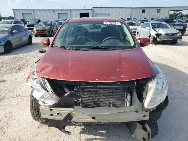 3N1CN7AP9KL835557 - 2019 NISSAN VERSA S MAROON photo 5