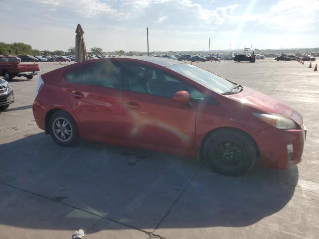 JTDKN3DUXB5330601 - 2011 TOYOTA PRIUS RED photo 4