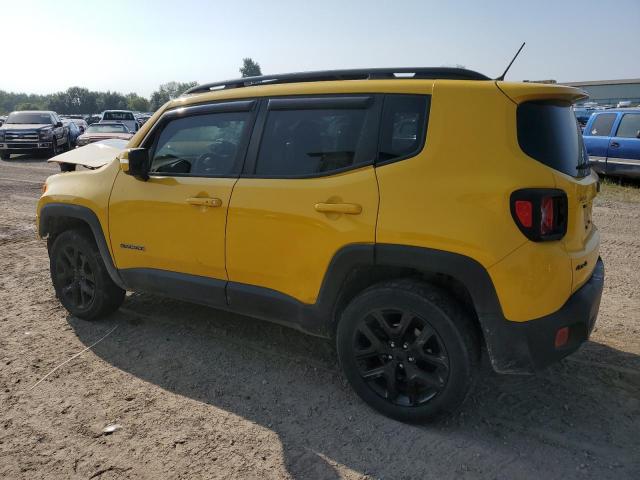 ZACCJBBB4HPF97518 - 2017 JEEP RENEGADE LATITUDE YELLOW photo 2