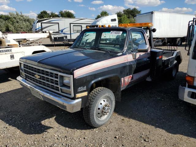 1GBHV34N4KJ110711 - 1989 CHEVROLET V3500 BLACK photo 1