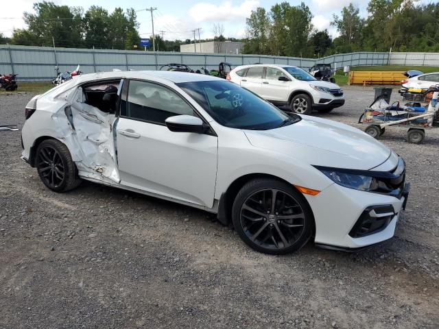 SHHFK7H49MU410564 - 2021 HONDA CIVIC SPORT WHITE photo 4