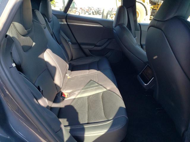 5YJSA1E6XNF468481 - 2022 TESLA MODEL S Մոխրագույն լուսանկար 10