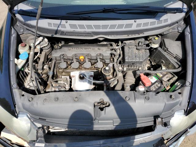 1HGFA16568L074244 - 2008 HONDA CIVIC LX BLACK photo 11