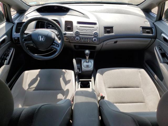 1HGFA16568L074244 - 2008 HONDA CIVIC LX BLACK photo 8