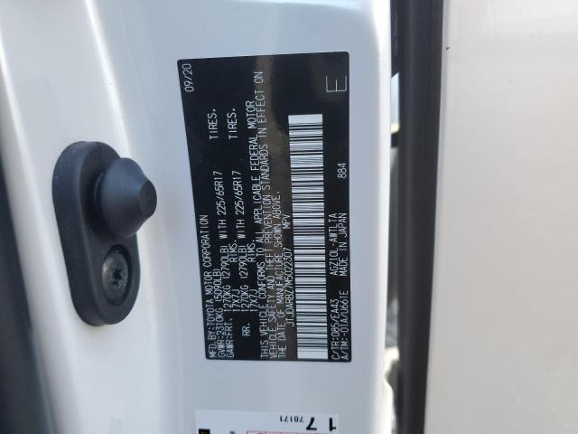 JTJDARBZ7M5022307 - 2021 LEXUS NX 300 BASE Ağ foto 12