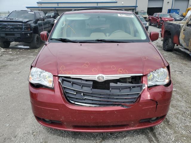 2A4RR5DX8AR464480 - 2010 CHRYSLER TOWN & COU TOURING წითელი ფოტო 5