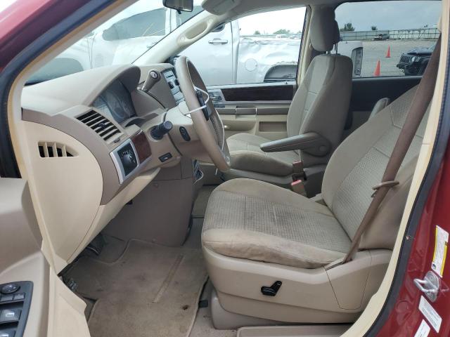 2A4RR5DX8AR464480 - 2010 CHRYSLER TOWN & COU TOURING წითელი ფოტო 7