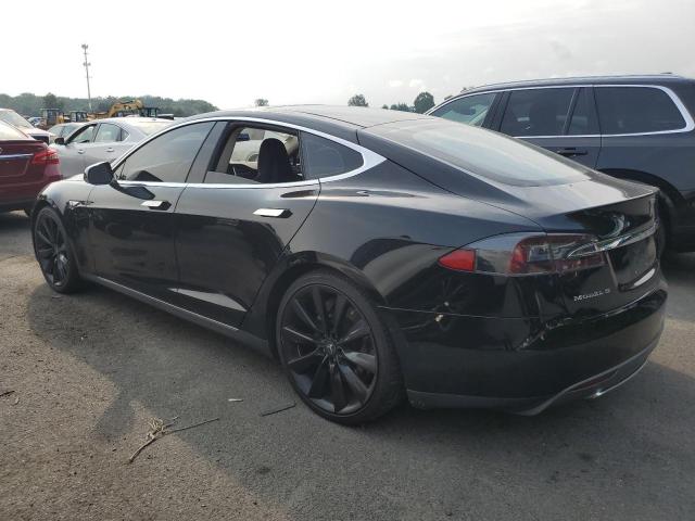 5YJSA1H11EFP56552 - 2014 TESLA MODEL S Սև լուսանկար 2