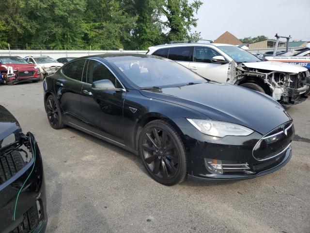 5YJSA1H11EFP56552 - 2014 TESLA MODEL S Սև լուսանկար 4