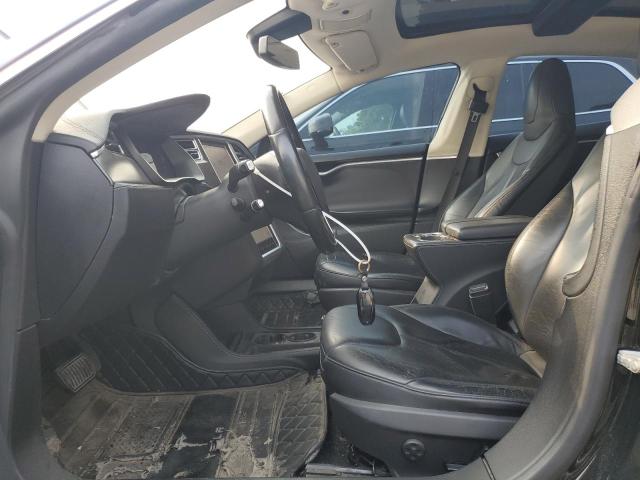 5YJSA1H11EFP56552 - 2014 TESLA MODEL S Սև լուսանկար 7