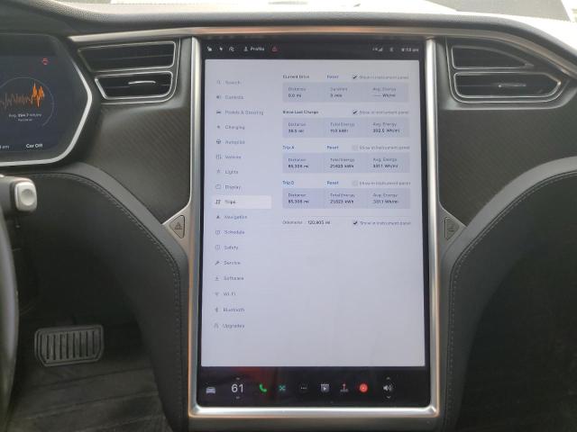 5YJSA1H11EFP56552 - 2014 TESLA MODEL S Սև լուսանկար 9