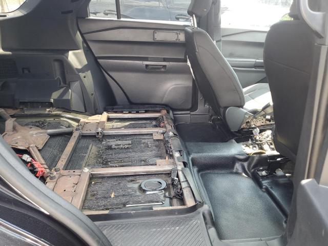 1FM5K8ACXPGA19840 - 2023 FORD EXPLORER POLICE INTERCEPTOR BLACK photo 11