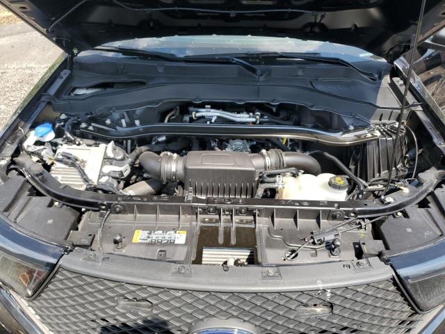 1FM5K8ACXPGA19840 - 2023 FORD EXPLORER POLICE INTERCEPTOR BLACK photo 12