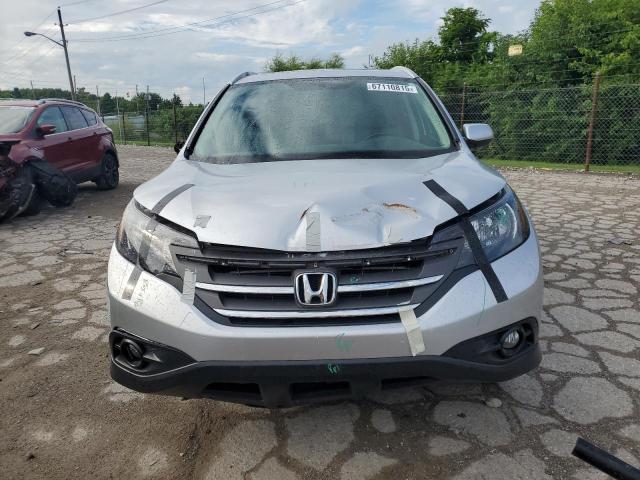 2HKRM4H79DH663760 - 2013 HONDA CR-V EXL SILVER photo 5