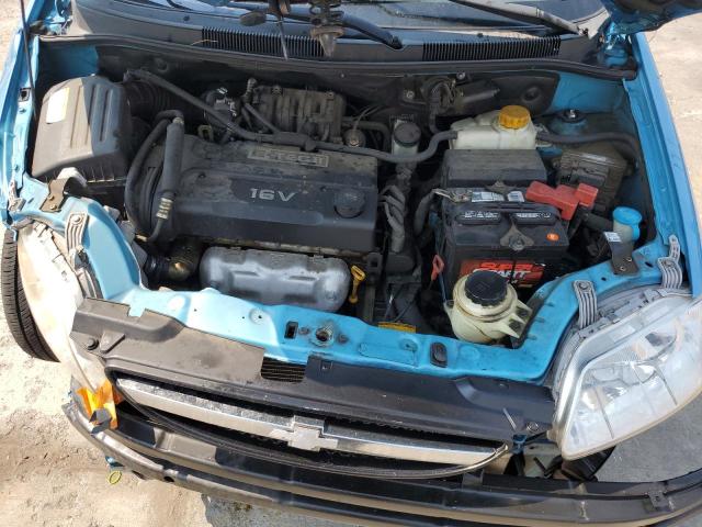 KL1TG66686B647452 - 2006 CHEVROLET AVEO LT ლურჯი ფოტო 11